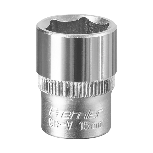 Sealey S3815 Premier Socket 3/8"Sq Drive 15mm