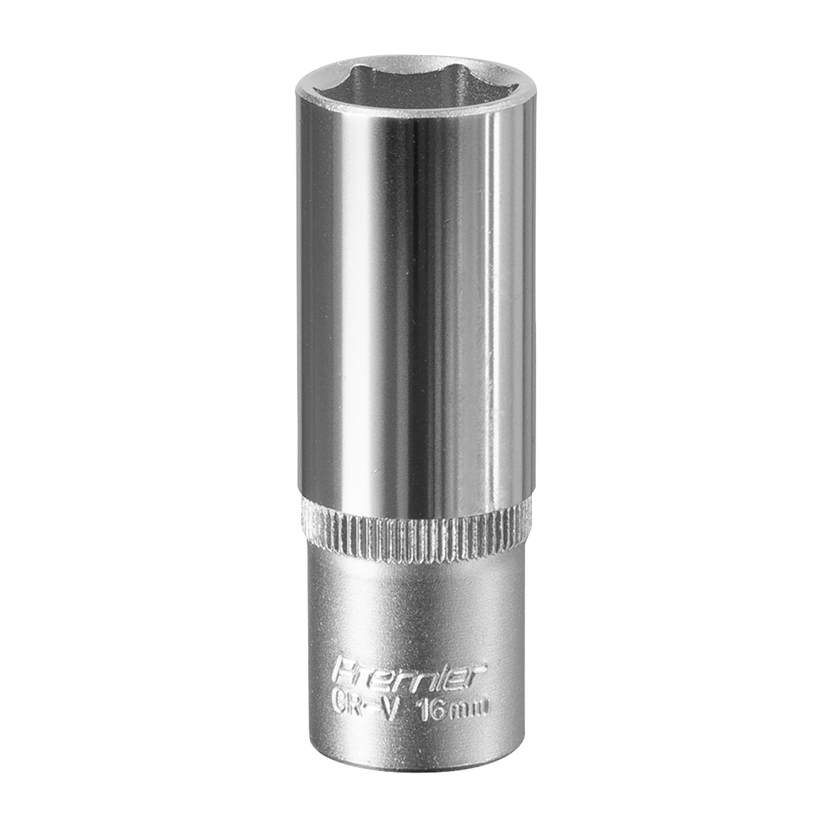 Sealey S3816D Premier Deep Socket 3/8"Sq Drive 16mm