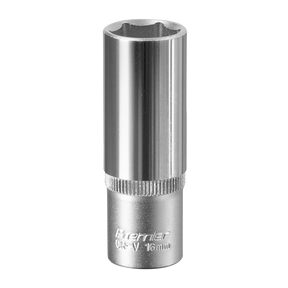 Sealey S3816D Premier Deep Socket 3/8"Sq Drive 16mm