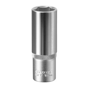 Sealey S3816D Premier Deep Socket 3/8"Sq Drive 16mm