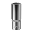 Sealey S3817D Premier Deep Socket 3/8"Sq Drive 17mm