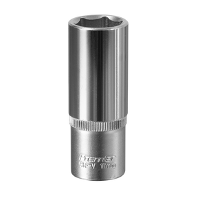 Sealey S3817D Premier Deep Socket 3/8"Sq Drive 17mm
