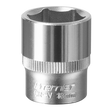 Sealey S3818 Premier Socket 3/8"Sq Drive 18mm