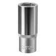 Sealey S3818D Premier Deep Socket 3/8"Sq Drive 18mm