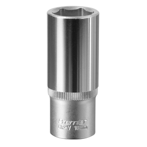 Sealey S3818D Premier Deep Socket 3/8"Sq Drive 18mm