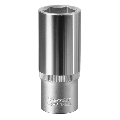 Sealey S3818D Premier Deep Socket 3/8"Sq Drive 18mm