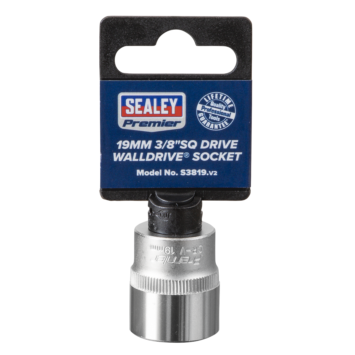 Sealey S3819 Premier Socket 3/8"Sq Drive 19mm - additional view 7