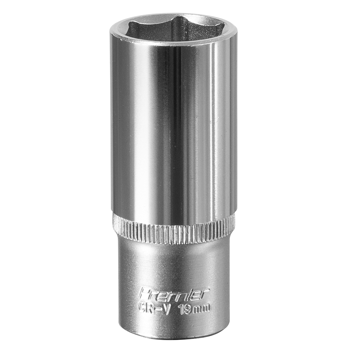 Sealey S3819D Premier Deep Socket 3/8"Sq Drive 19mm