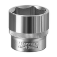 Sealey S3824 Premier Socket 3/8"Sq Drive 24mm