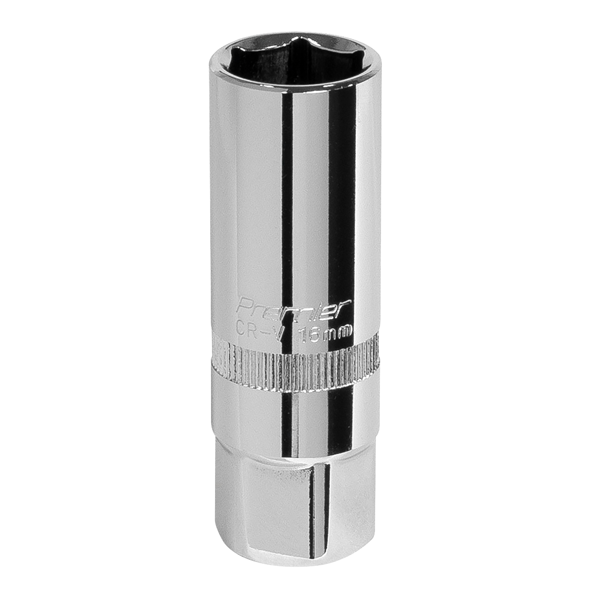 Sealey S38SP10 Premier Spark Plug Socket 3/8"Sq Drive 16mm