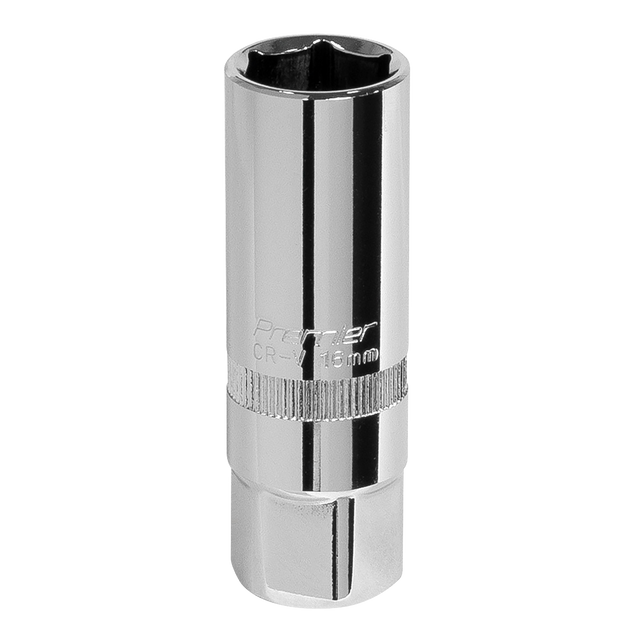 Sealey S38SP10 Premier Spark Plug Socket 3/8"Sq Drive 16mm