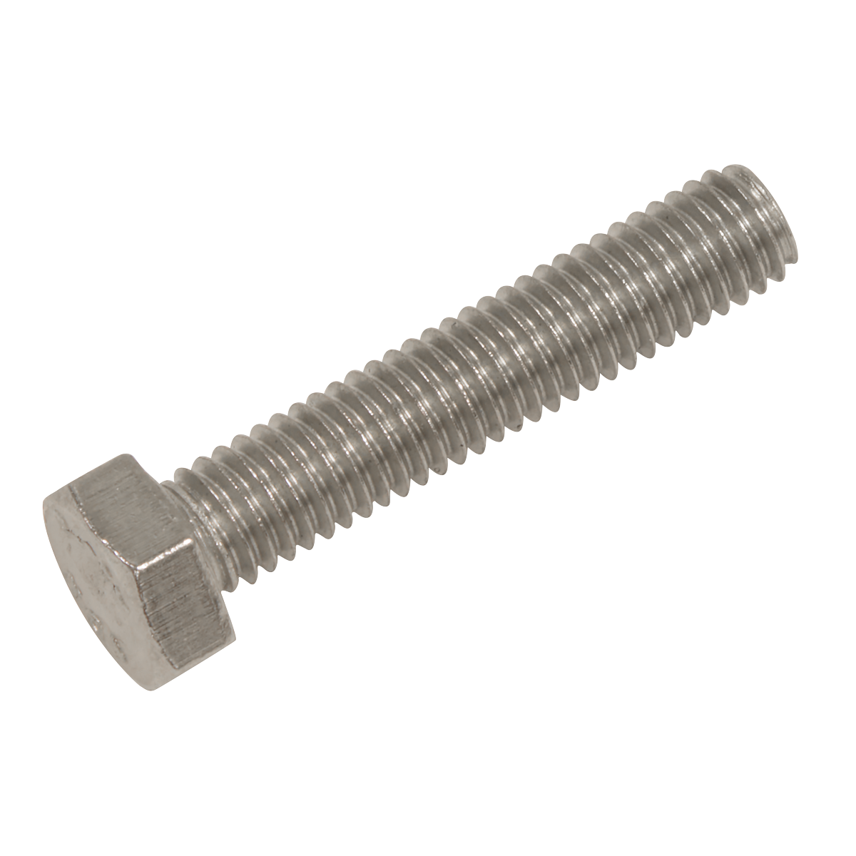 Sealey S525 Stainless Steel Hex Head Set Screw DIN 933 - M5 X 25 A2 - Pack of 50 - additional view 5