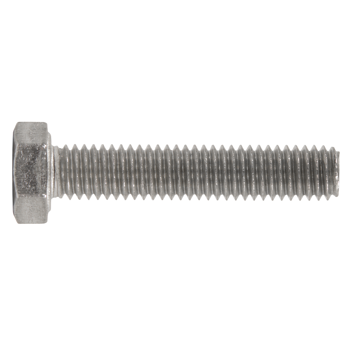 Sealey S525 Stainless Steel Hex Head Set Screw DIN 933 - M5 X 25 A2 - Pack of 50 - additional view 3
