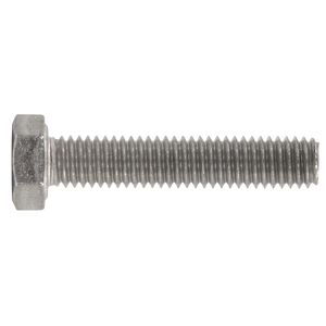Sealey S525 Stainless Steel Hex Head Set Screw DIN 933 - M5 X 25 A2 - Pack of 50 - additional view 3