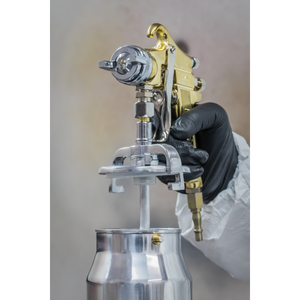 Sealey S701 Workshop Gold Series Suction Feed Spray Gun 1.8mm Set-Up - additional view 8