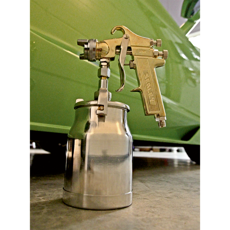 Sealey S701 Workshop Gold Series Suction Feed Spray Gun 1.8mm Set-Up - additional view 2
