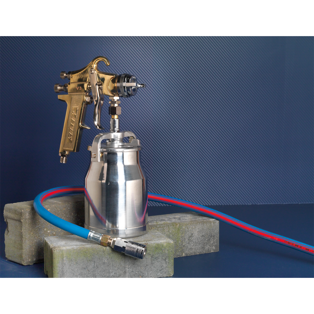 Sealey S701 Workshop Gold Series Suction Feed Spray Gun 1.8mm Set-Up - additional view 7