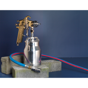 Sealey S701 Workshop Gold Series Suction Feed Spray Gun 1.8mm Set-Up - additional view 7