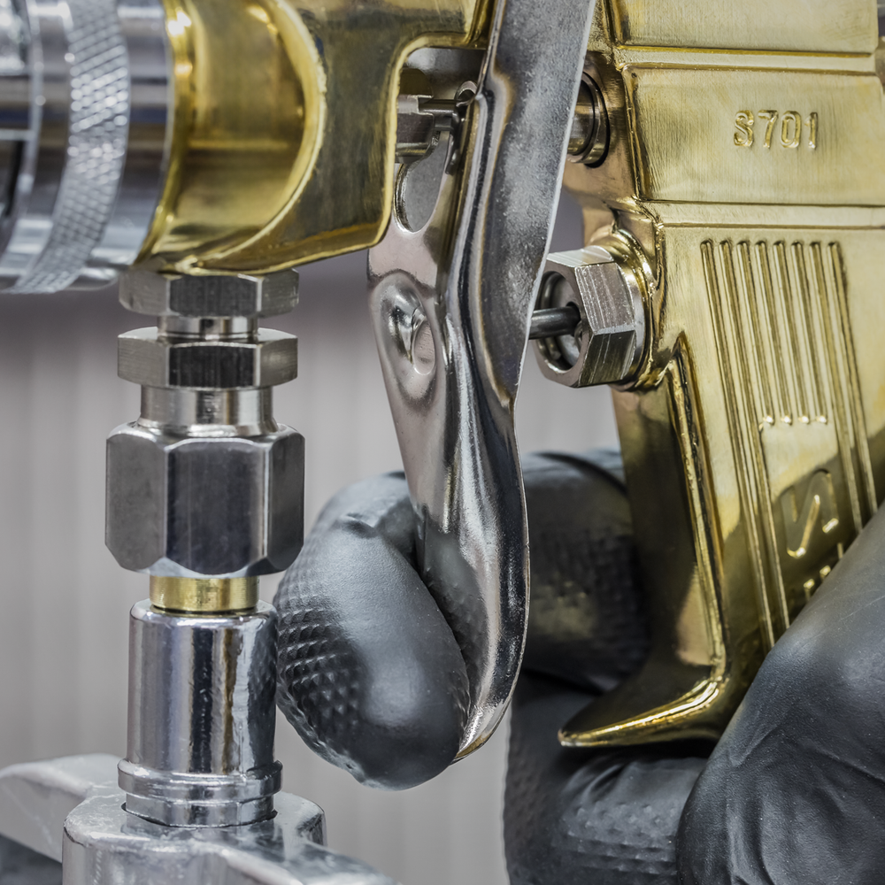 Sealey S701 Workshop Gold Series Suction Feed Spray Gun 1.8mm Set-Up - additional view 11