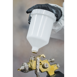 Sealey S701G Gold Series Gravity Feed Spray Gun 1.4mm Set-Up - additional view 4