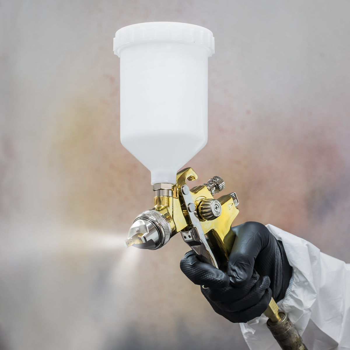 Sealey S701G Gold Series Gravity Feed Spray Gun 1.4mm Set-Up - additional view 7