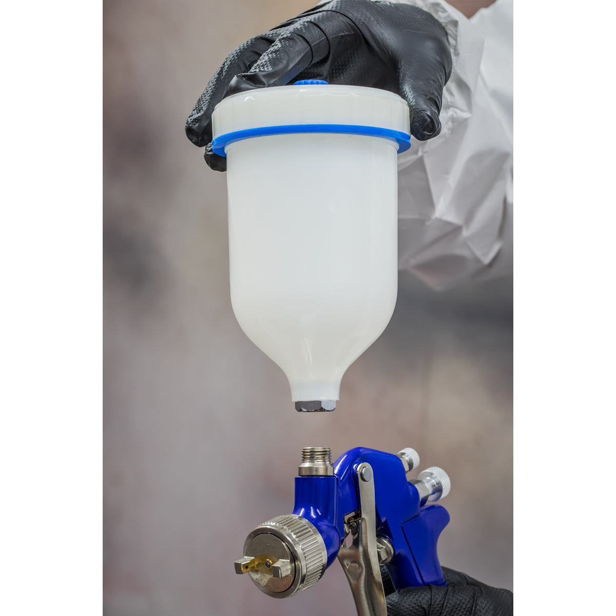 Sealey S713G Gravity Feed Spray Gun 1.3mm Set-Up - additional view 2