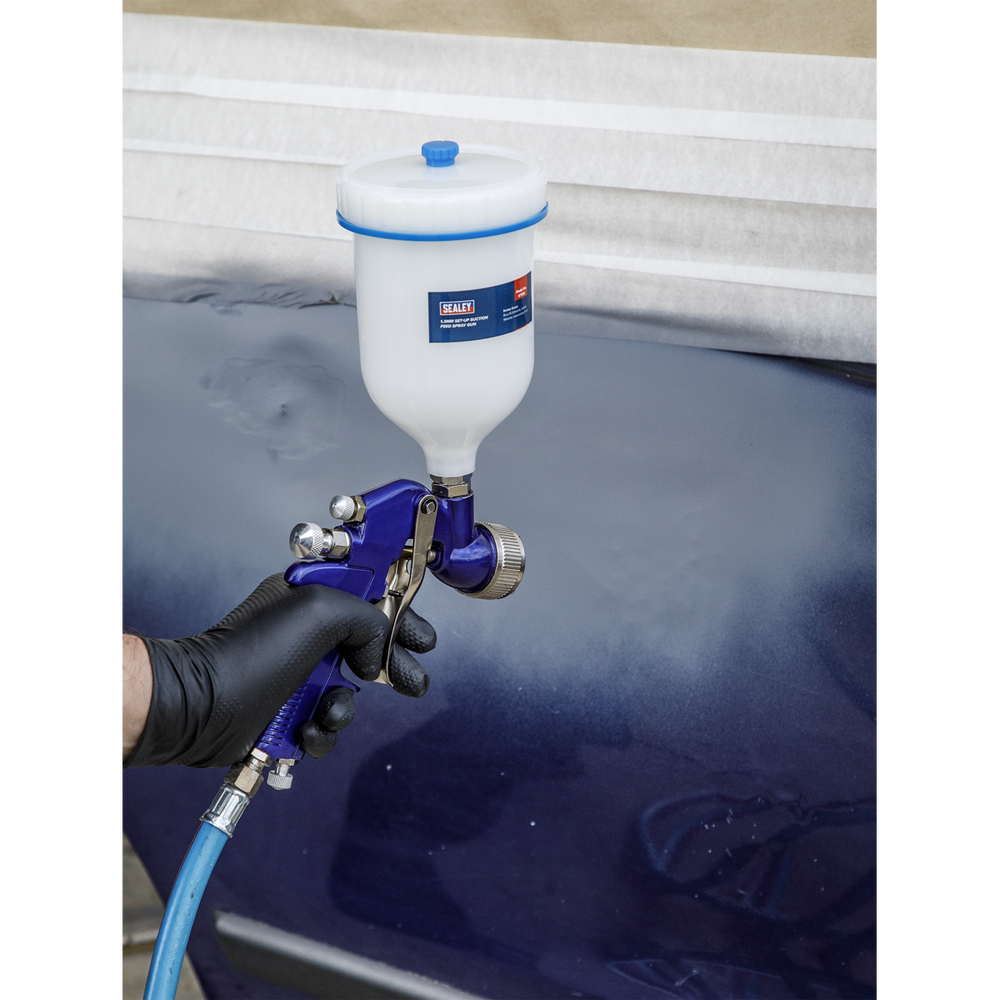 Sealey S713G Gravity Feed Spray Gun 1.3mm Set-Up - additional view 7