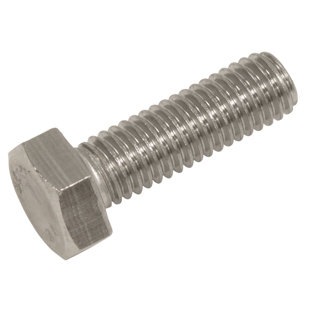 Sealey S825S Stainless Steel Hex Head Set Screw DIN 933 - M8 X 25 A2 - Pack of 50 - additional view 4
