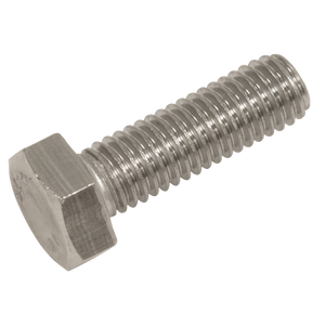 Sealey S825S Stainless Steel Hex Head Set Screw DIN 933 - M8 X 25 A2 - Pack of 50 - additional view 4