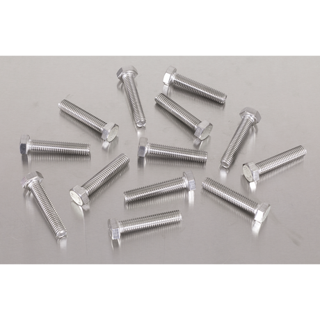 Sealey S840S Stainless Steel Set Screw M8 x 1.25 Pitch, DIN 933 - Pack of 50 - additional view 2