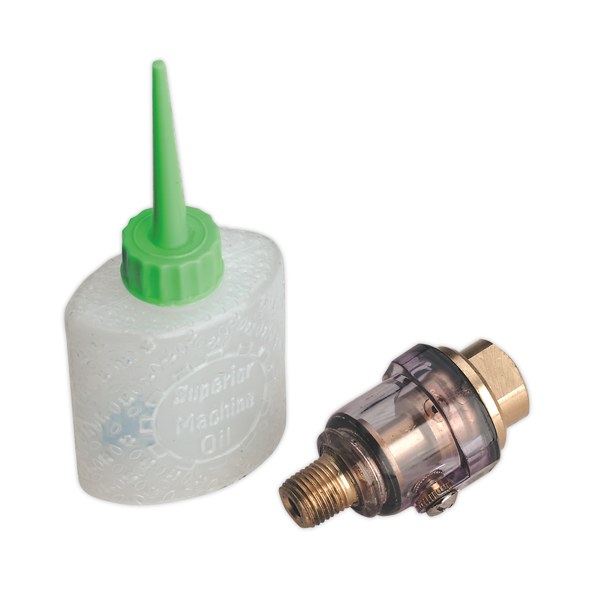 Sealey SA111 Mini In-Line Air Tool Oiler with Filler 1/4"BSP