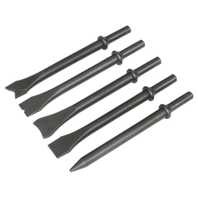 Sealey SA11C Air Hammer Chisel Set 170mm 5pc