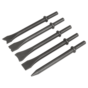 Sealey SA11C Air Hammer Chisel Set 170mm 5pc