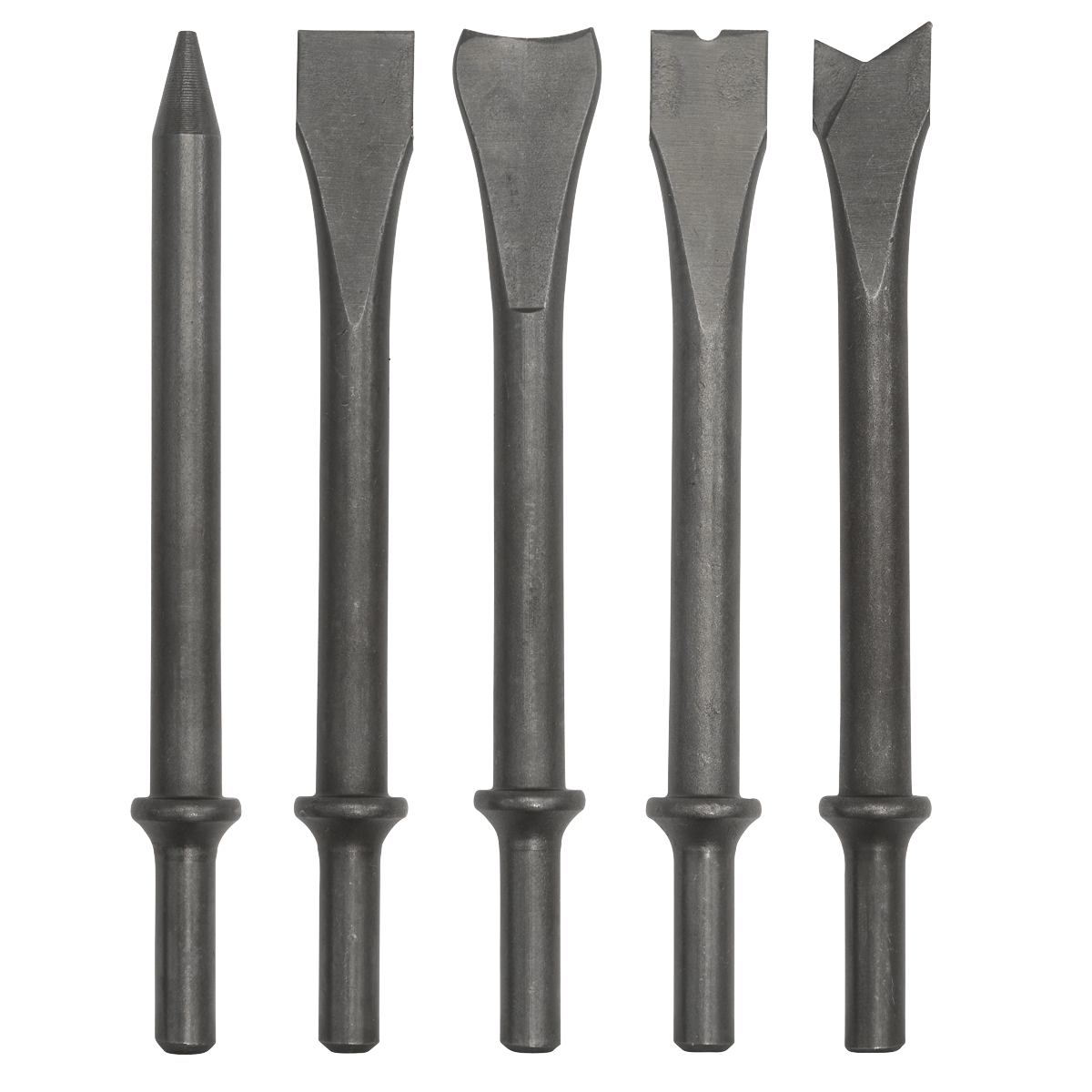 Sealey SA11C Air Hammer Chisel Set 170mm 5pc - additional view 2