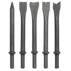 Sealey SA11C Air Hammer Chisel Set 170mm 5pc - additional view 2