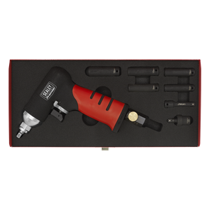 Sealey SA141 Premier Air Impact Wrench Diesel Glow Plug Kit 1/4"Sq Drive - additional view 8