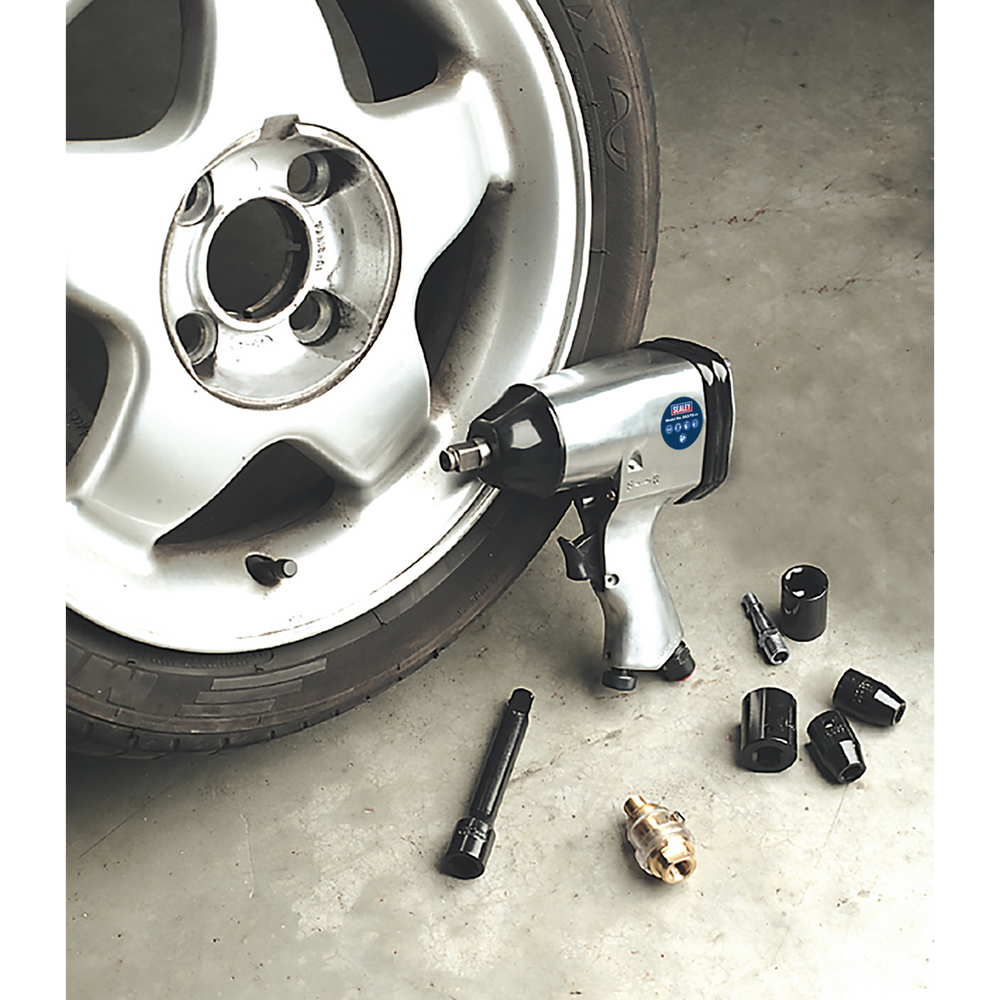 Sealey SA2/TS Air Impact Wrench Kit with Sockets 1/2"Sq Drive - additional view 7