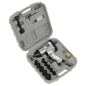 Sealey SA2/TS Air Impact Wrench Kit with Sockets 1/2"Sq Drive