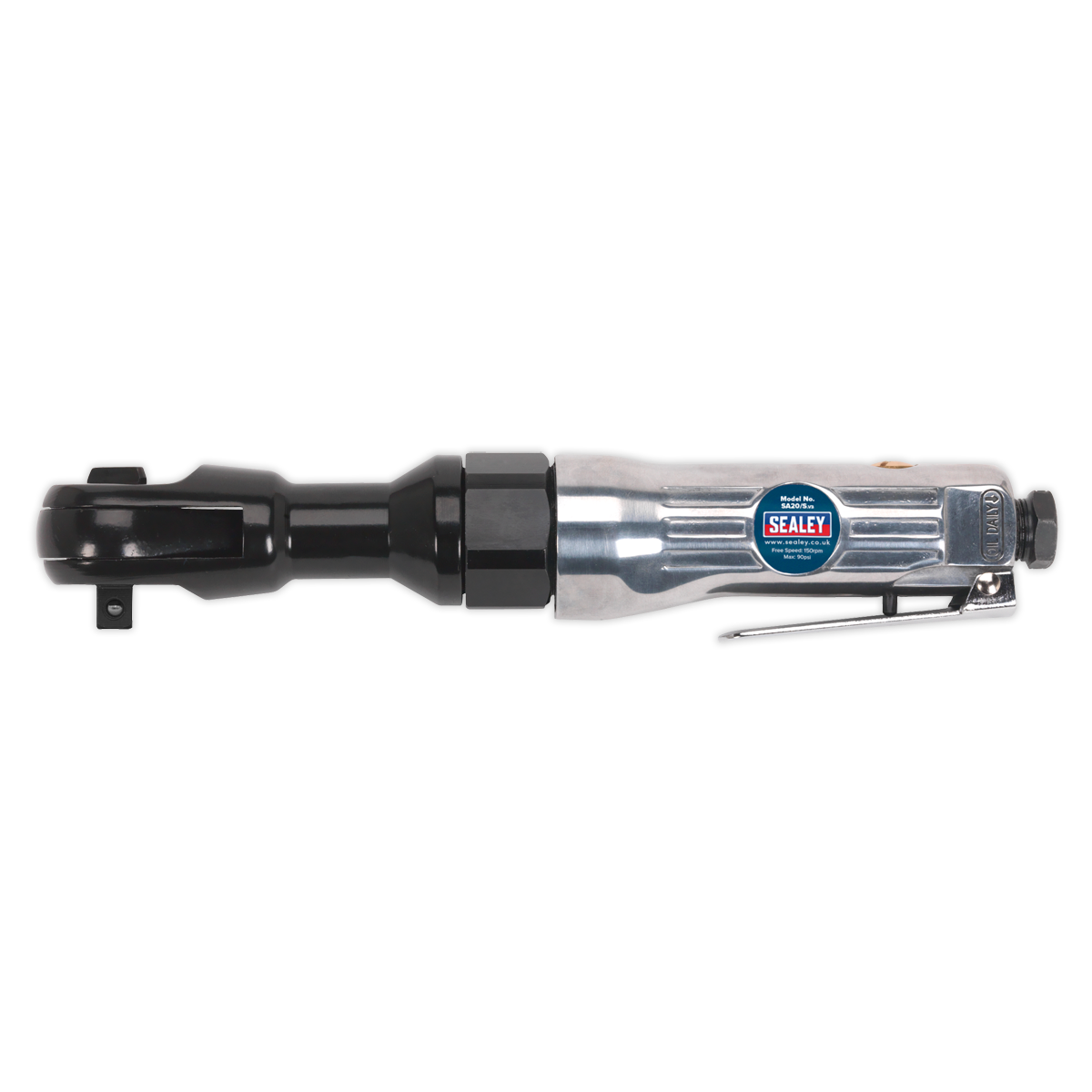 Sealey SA20/S Air Ratchet Wrench 3/8"Sq Drive - additional view 4