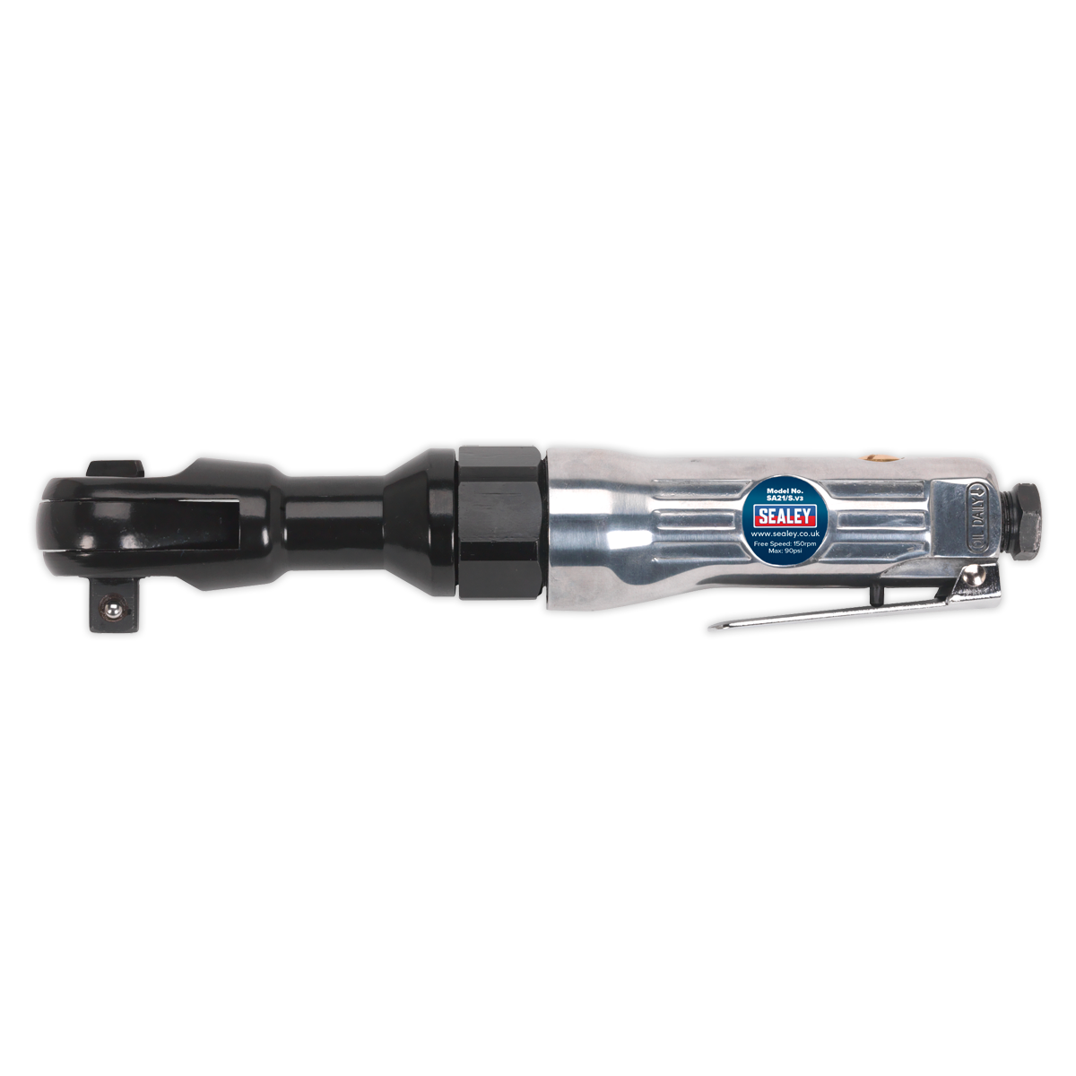 Sealey SA21/S Air Ratchet Wrench 1/2"Sq Drive - additional view 2