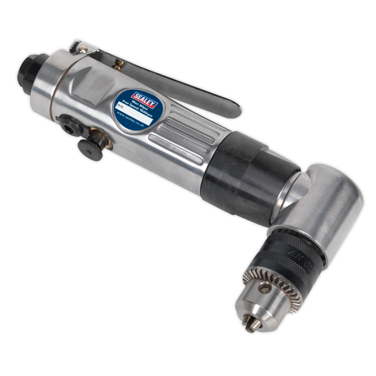 Sealey SA26 Reversible Air Angle Drill 10mm - additional view 2