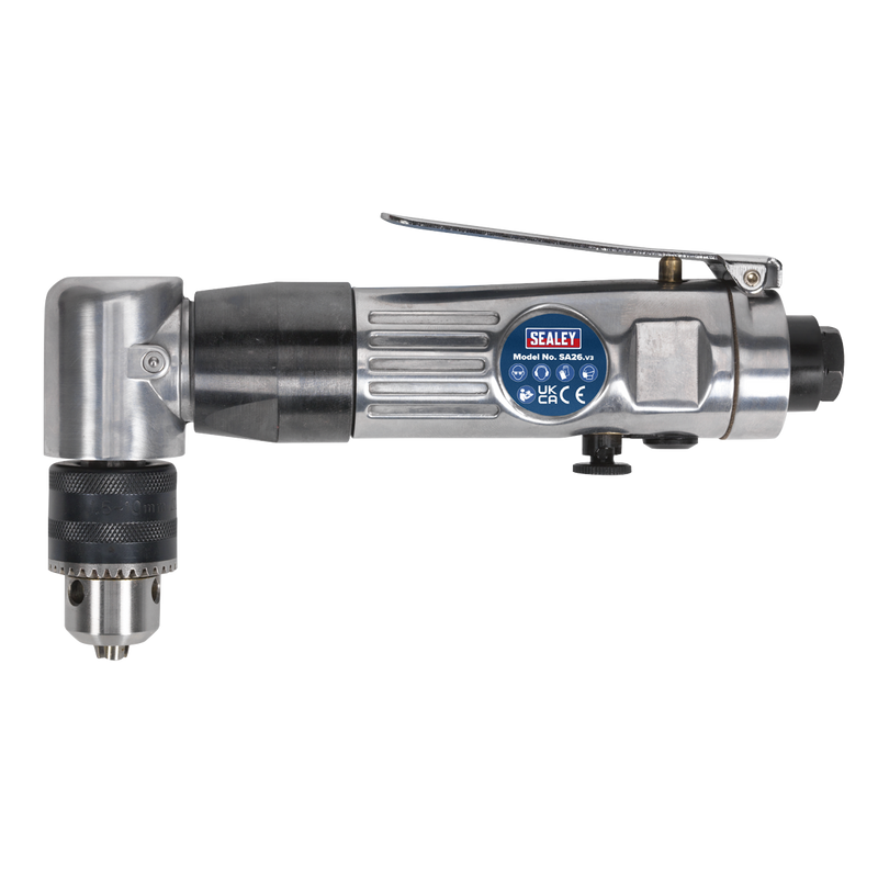 Sealey SA26 Reversible Air Angle Drill 10mm - additional view 3