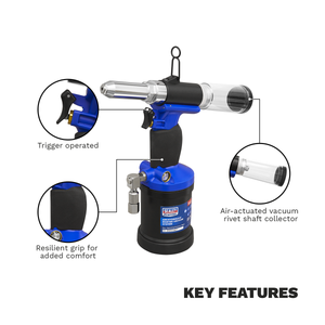 Sealey SA316 Air/Hydraulic Riveter Vacuum System - additional view 7
