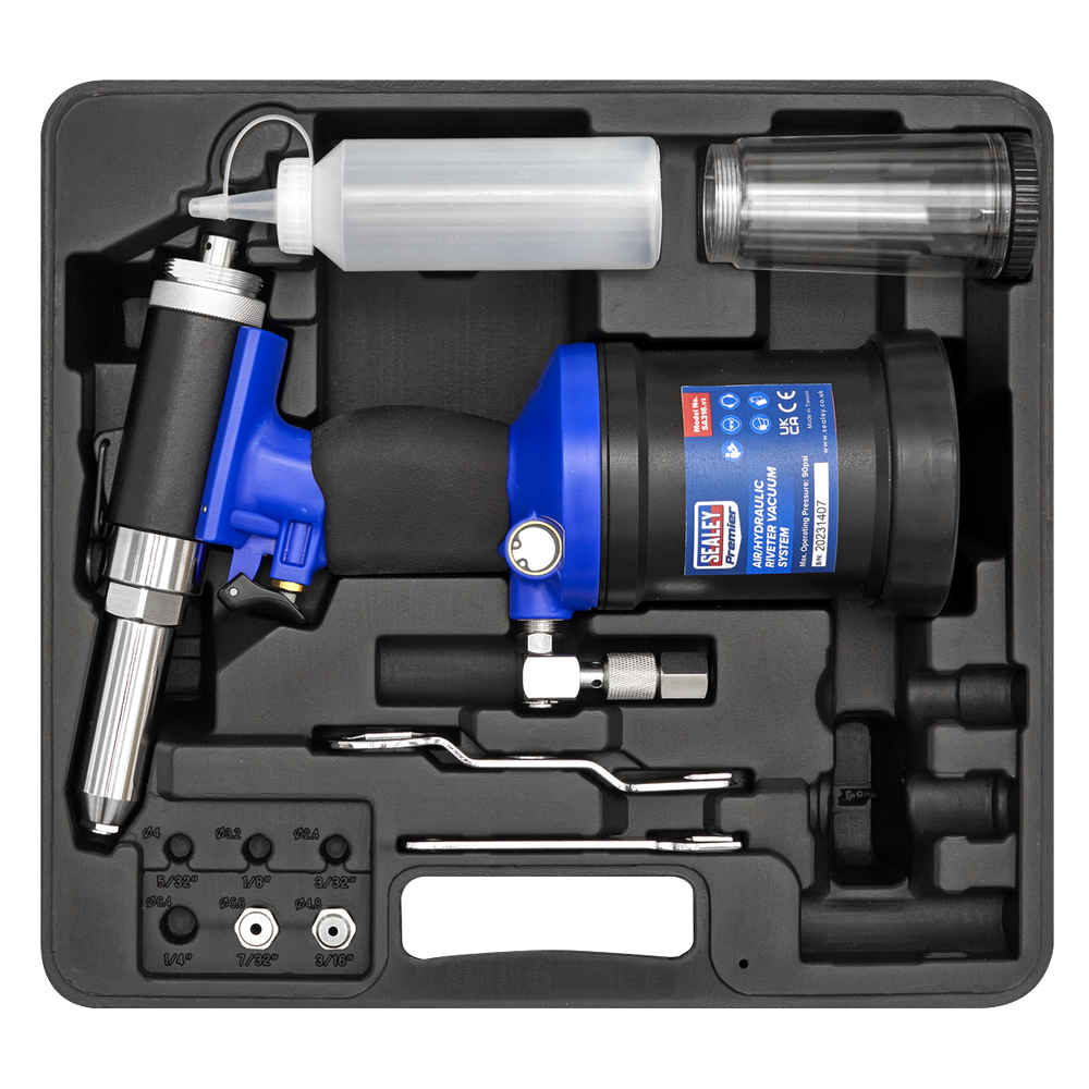 Sealey SA316 Air/Hydraulic Riveter Vacuum System - additional view 6