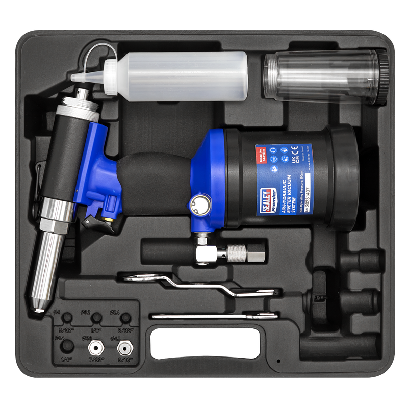 Sealey SA316 Air/Hydraulic Riveter Vacuum System - additional view 6