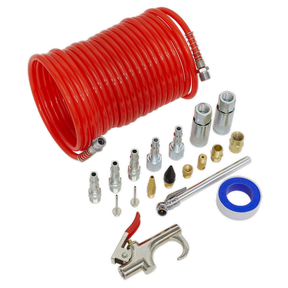 Sealey SA320K Air Blow Gun Kit 19pc