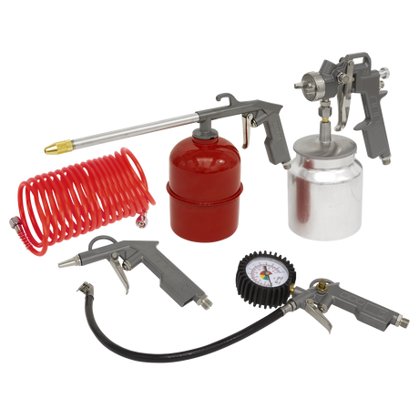 Sealey SA33/S Air Accessory Kit 5pc
