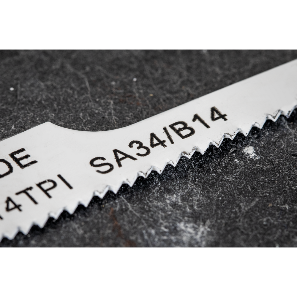 Sealey SA34/B14 94.5mm HSS Air Saw Blade 14tpi - Pack of 5 - additional view 2