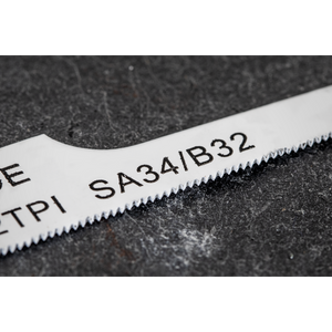 Sealey SA34/B3215 94.5mm HSS Air Saw Blade 32tpi - Pack of 15 - additional view 3