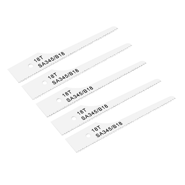 Sealey SA345/B18 74mm HSS Air Saw Blade 18tpi - Pack of 5